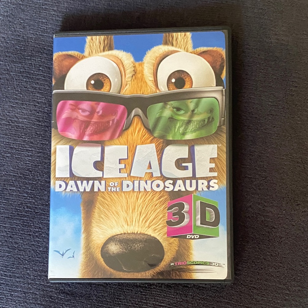 Ice Age: Dawn of the Dinosaurs 3D DVD